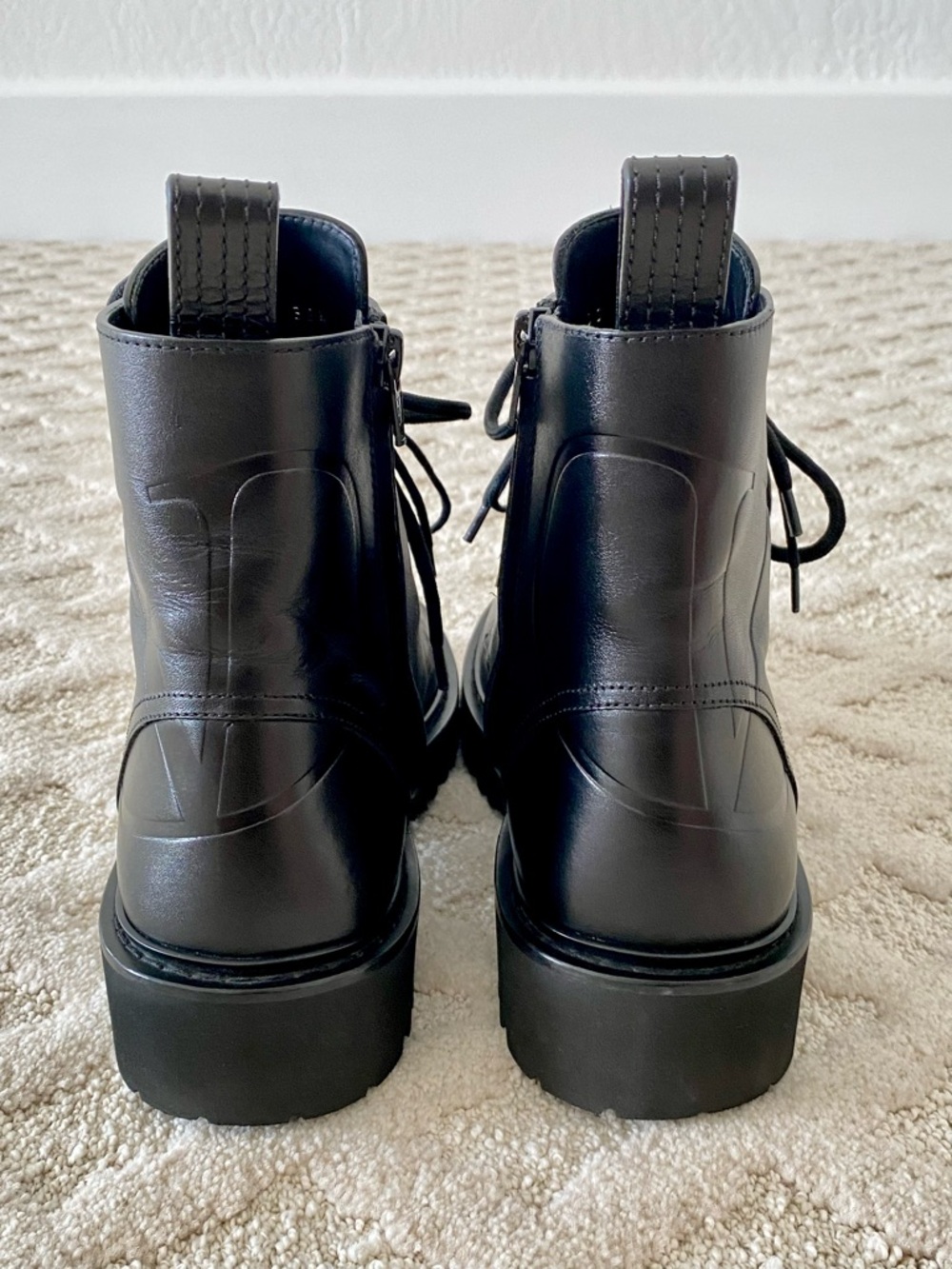 🌚VALENTINO Garavani Combat Boots - Picture 10 of 15